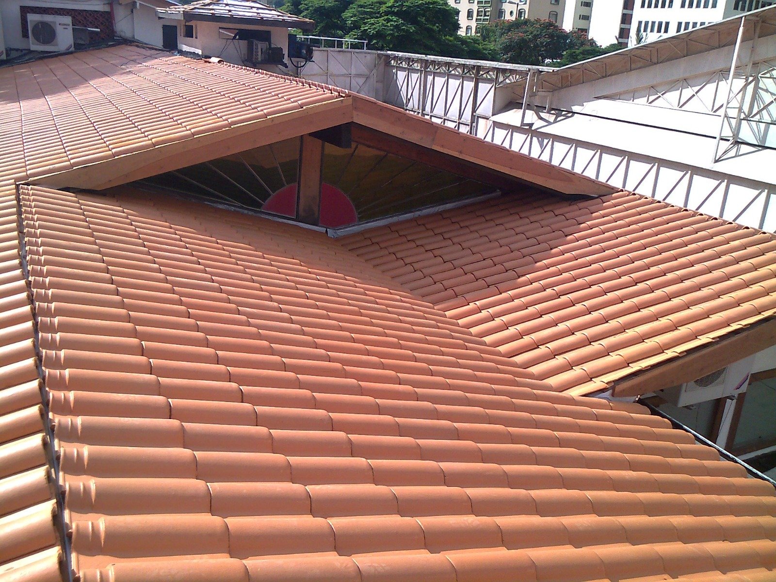 Telhado novo residencial